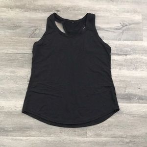 Lululemon Black Razorback Tank